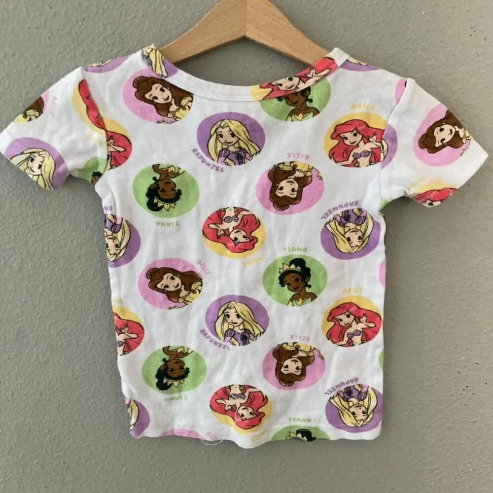 Disney Princess Two Piece Pajama Set 5T